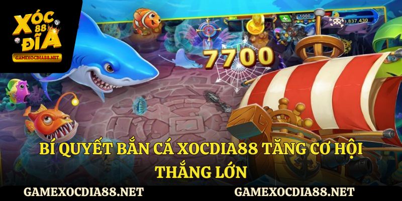 Bí quyết bắn cá Xocdia88 tăng cơ hội thắng lớn
