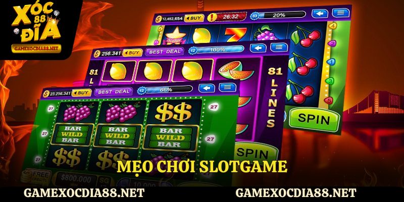 mẹo chơi slotgame